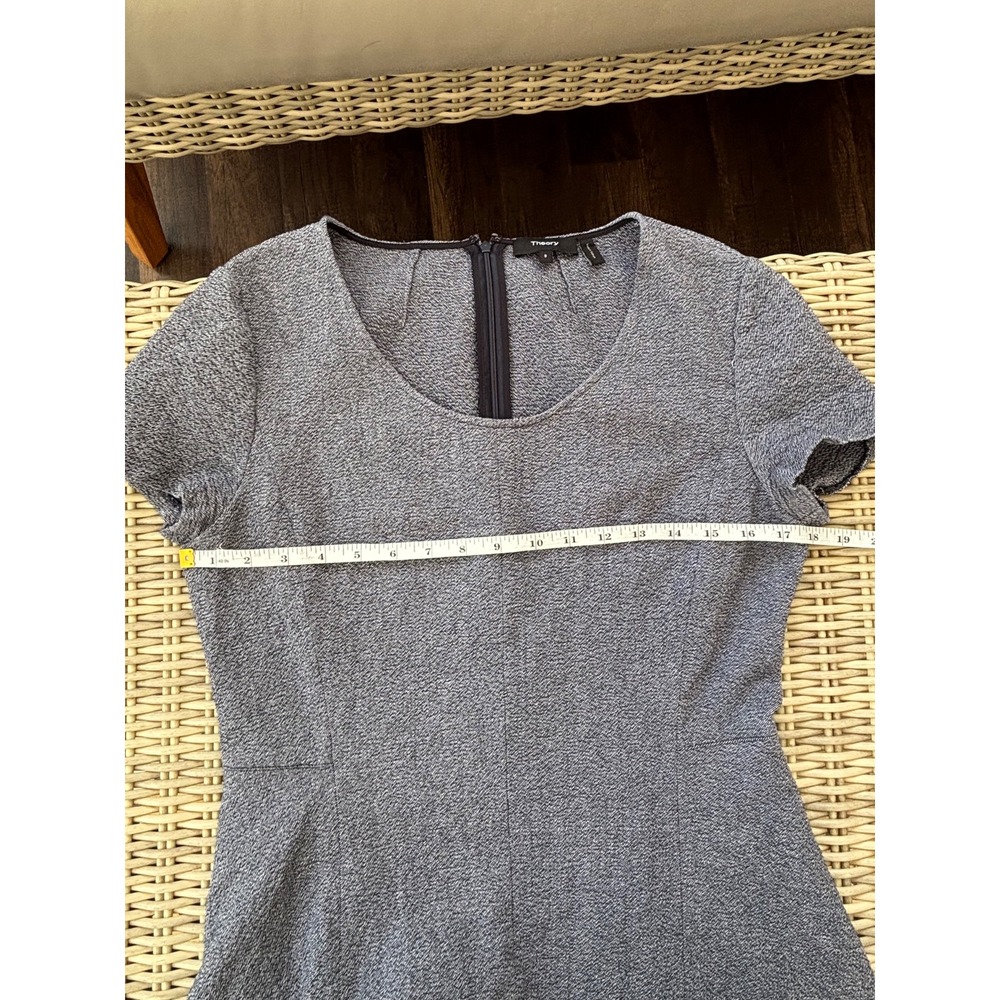 Theory Albita Fit and Flare Dress‎ 8 flattering staple minimalist party workwear - Picture 7 of 9